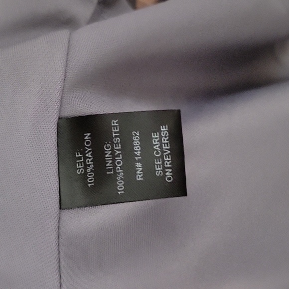 Torrid Lavender Sleeveless Floral Mini Dress - Picture 8 of 9